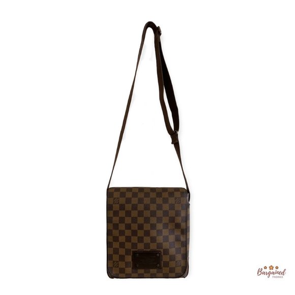 Louis Vuitton Women's Damier Ebene Coated Canvas Crossbody Bag - Brown